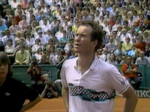 McEnroe is perhaps most famous for his on-court outbursts and blow ups, and for bringing his signature phrase into the public vernacular: “You cannot be serious!”
