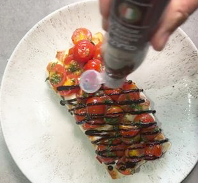 A Chef has divided opinion after making a bruschetta-style dish using Birds Eye potato waffles.