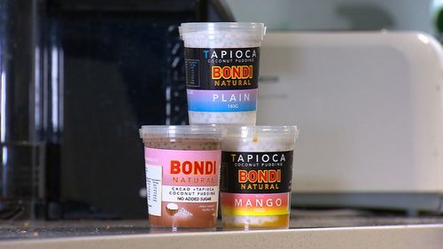 Sweet Bondi's product contained undeclared milk. Picture: 9NEWS