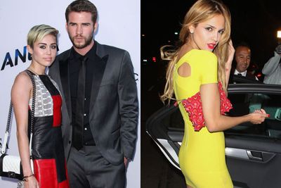 September 16: Just over a week after 'Wrecking Ball' drops, Liam and Miley call off their engagement. According to an insider the break-up was a long-time coming. They source told RadarOnline: "Miley and Liam have a very tumultous relationship and both are exhausted. It's been a complicated relationship."<br/><br/>Liam doesn't seem too exhausted though, spotted locking lips with Mexican model Eiza Gonzalez in Vegas around the same time as the split. Talk about a fast mover!
