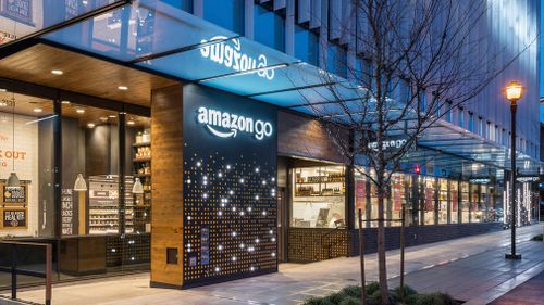 An Amazon Go store in Seattle. (AAP)