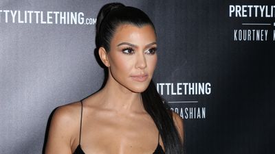 <p>Kourtney Kardashian's much-awaited fashion line with <a href="https://www.prettylittlething.com.au/" target="_blank">Pretty Little Thing</a> has dropped and it is quite something.</p>
<p>The range includes 43 separate items including bodycon dresses, jumpsuits, shoes, a jacket and even a diamante choker with her name on it.</p>
<p>The colour palette includes black, fuchsia, lime and a floral pattern. There's lipstick pink stiletto ankle boots and a pair of silver strappy heels too. The range is revealing with touches of lace, sequins and even crystal detailing.</p>
<p>Every piece is revealing in the extreme - but then this is a Kardashian range so that's hardly surprising. Like the sound of that? Scroll through and see Kourtney modelling her most risque pieces. Maybe buy a couple too.</p>
