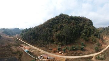 The researchers began excavating Cobra Cave in northern Laos in 2018.