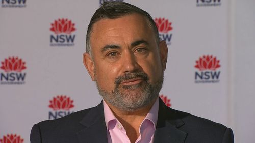 NSW Deputy Premier John Barilaro.