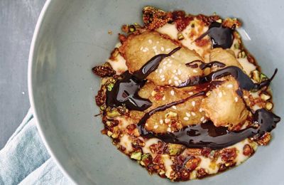 Recipe:&nbsp;<a href="http://kitchen.nine.com.au/2017/06/13/14/53/fried-banana-pudding-with-pistachio-brittle" target="_top" draggable="false">Fried banana pudding with pistachio brittle</a><br />
<br />
More:&nbsp;<a href="http://kitchen.nine.com.au/2017/06/13/17/08/recipes-you-can-cook-for-your-pregnant-partner-that-shell-actually-love" target="_top" draggable="false">recipes from <em>A House Husbands' Guide: Cooking for your Pregnant Partner</em> cookbook by Aaron Harvie (New Holland Publishers)</a>