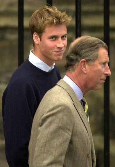 Prince William and Prince Charles in Scotland