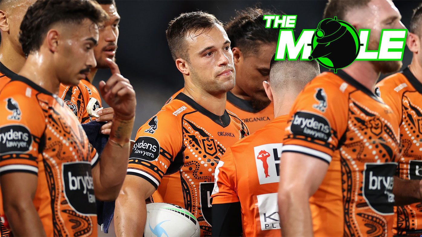 Tigers star Luke Brooks is at the centre of a media storm amid claims that he&#x27;s set to be axed.