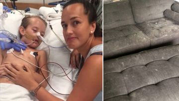 Sienna Santiago fights for life after mould issues in police housing