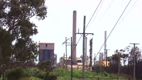 The Queensland Nickel refinery. (9NEWS)