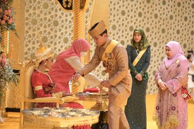 Princess Azemah Bolkiah of Brunei wedding to Bahar ibni Jefri Bolkiah