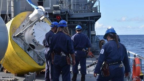 Navy made 2200 nautical mile detour to retrieve drifting tsunami buoy