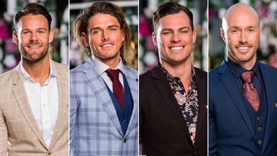 The Bachelorette final four are Carlin, Timm, Jackson and Ryan.