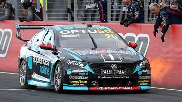 Chaz Mostert claims victory in the 2021 Bathurst 1000.