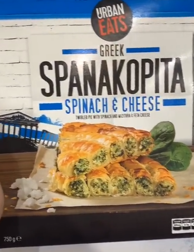 Aldi Spanakopita Spinach and Cheese