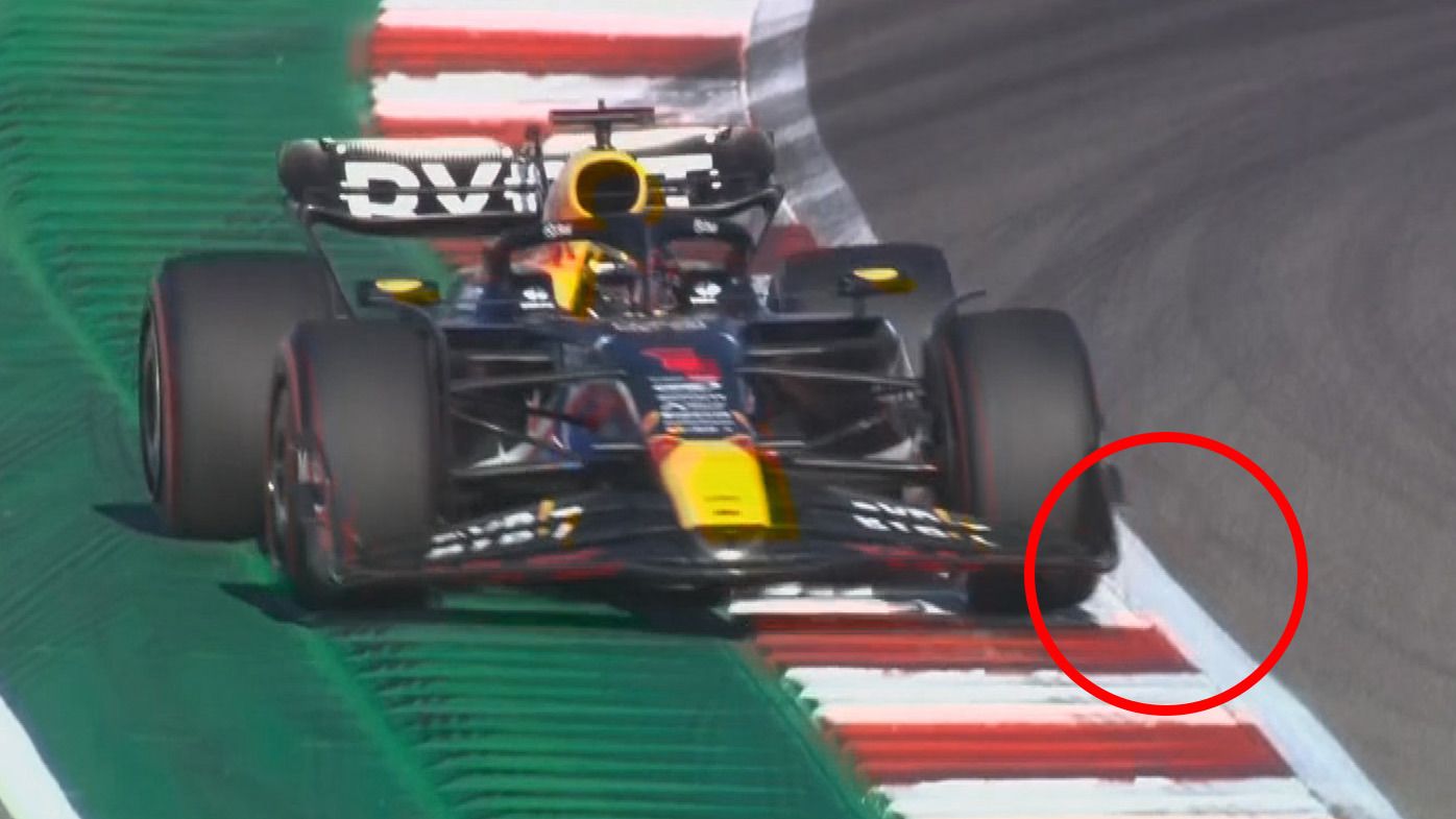 Max Verstappen boils at teammate Sergio Perez after late error costs him pole position
