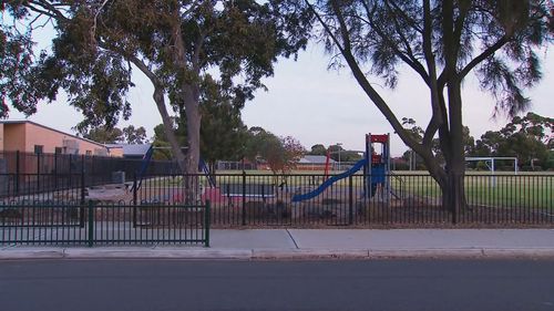 A three-year-old has been attacked by a dog at a park in Adelaide's western suburbs.