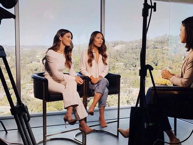 Lauren Ireland and Marianna Hewitt doing press when the brand first blew up.