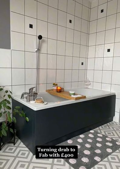 TikTok renovation DIY bathroom