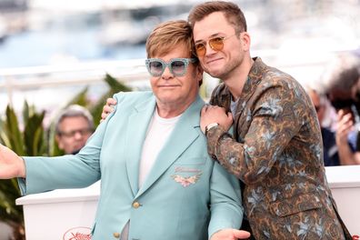 Elton John and Taron Egerton