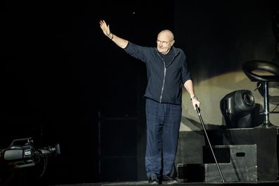 Phil Collins performs live on stage for the Italian date of his Still Not Dead Yet Live tour 2019. Milan (Italy), June 17th, 2019 