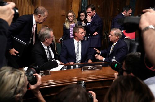 It's unclear if Republican leaders – or President Donald Trump – will support Sen Flake's call for the investigation or might instead press forward with a full Senate vote on Kavanaugh's nomination.