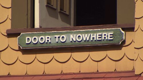 The home is riddled with passages leading to nowhere. (9NEWS)