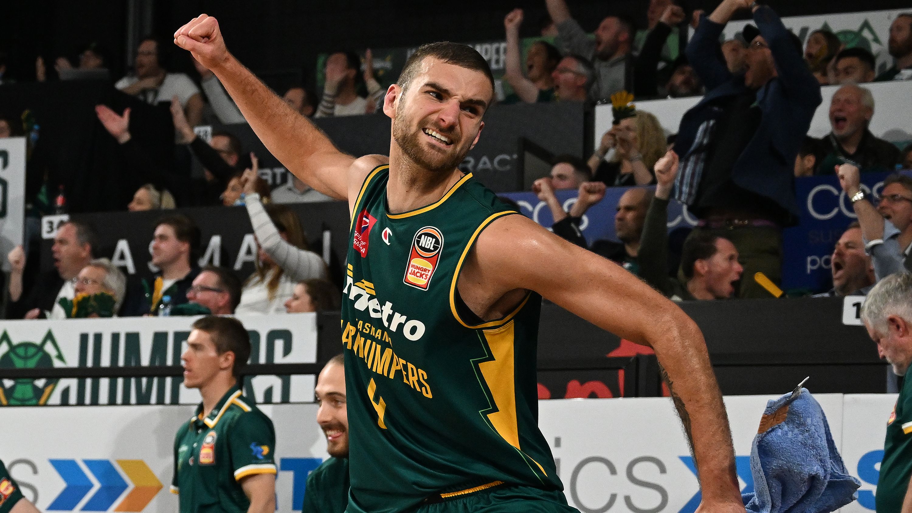 Tasmania JackJumpers progress to first NBL playoffs, end Perth Wildcats' ridiculous 35-year streak