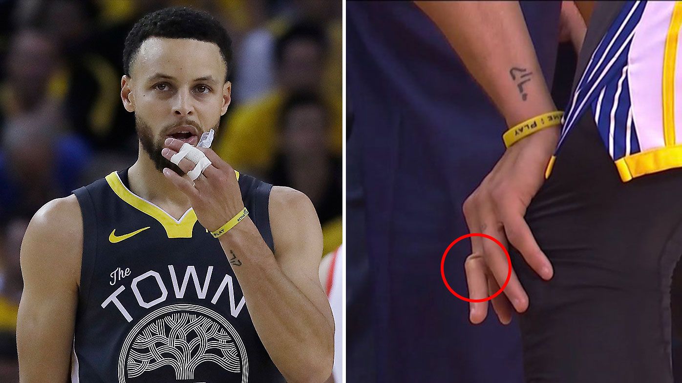 Golden State Warriors shrug off Stephen Curry finger injury to take decisive 2-0 series lead