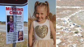 The WA government is offering a reward of up to $1 million for information that leads to the location of four-year-old Western Australian girl Cleo Smith.