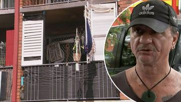 Neighbour tried to use garden hose to help after Brisbane unit fire