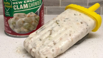 Clam chowder popsicle causes outrage
