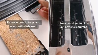 Mum shares ridiculously easy hack for cleaning your toaster on TikTok