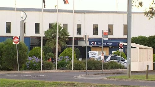 Emergency services were called to the prison about 7pm. (9NEWS)