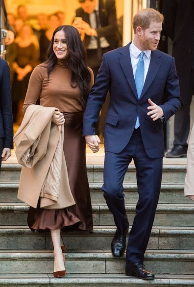 Meghan and Harry recent split from royal family