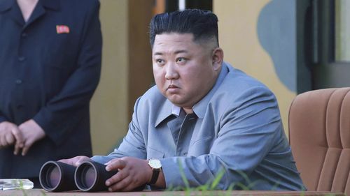 North Korean dictator Kim Jong-un.