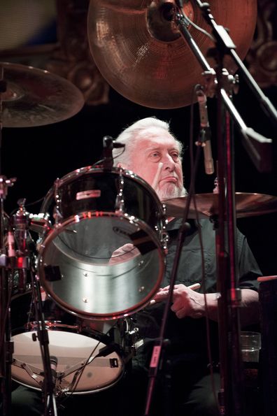 Jet Black of The Stranglers performs on stage at Portsmouth Guildhall on March 18, 2014 in Portsmouth, United Kingdom. 