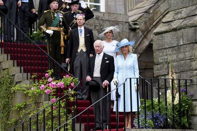 King Charles III, Queen Camilla, the Duke and Duchess of Edinburgh
