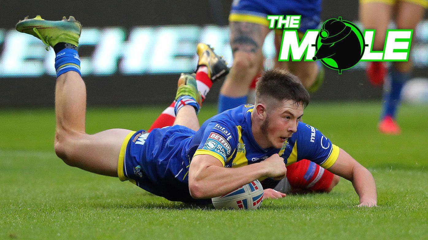 Riley Dean pictured in action for Warrington