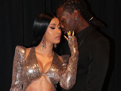 Cardi B and Offset at the Billboard Awards in 2019. 