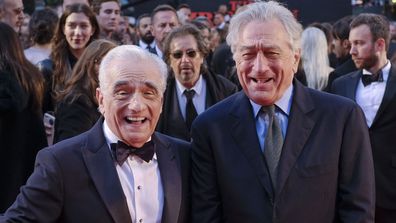 The Irishman premiere - Martin Scorsese Robert De Niro 