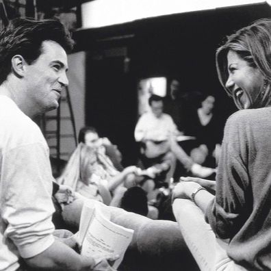 Matthew Perry and Jennifer Aniston