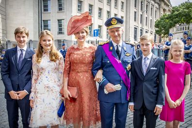 Belgian royals celebrate 20th wedding anniversary Queen Mathilde King Philippe