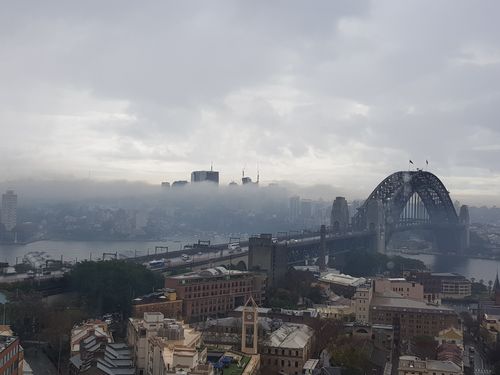 Sydney's rainfall for the month of June has been above average. (Paul Rongyen)