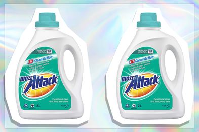 Biozet Attack Regular Laundry Liquid Detergent, 2 liters
