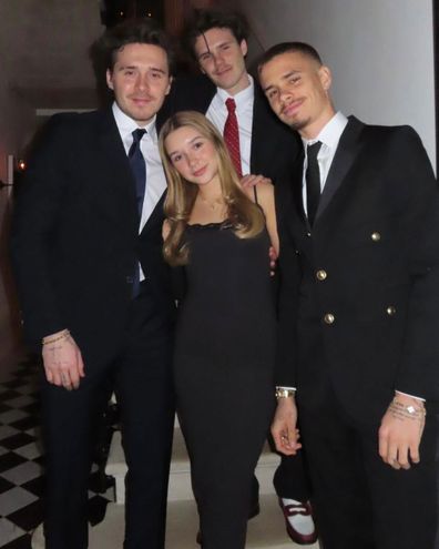 Victoria Beckham shares a photo of all four of her children