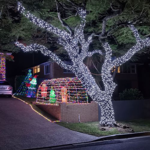 Luci di Natale a Geebung, Queensland