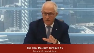 Malcolm Turnbull appeared before the robodebt royal commission on Monday.