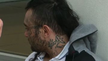 Man covered in face tattoos arrested after police dog pursuit