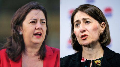 Annastacia Palaszczuk and Gladys Berejiklian.