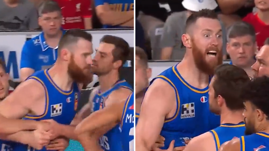 'Difficult to remain quiet': Coach cleared, Aron Baynes banned for five NBL matches over wild altercation 